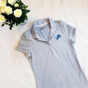 Grey Nike Lions polo